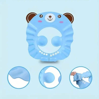 2-Pack: Baby Shower Cap Shield Adjustable