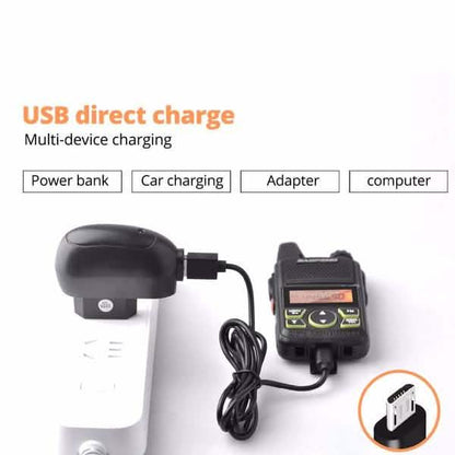 2-Pack: Baofeng T1 Walkie Talkie