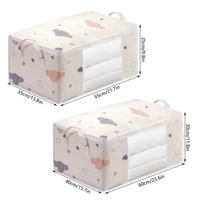 2-Pack: Blanket and Bedding Storage Bag
