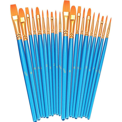 2-Pack: BOSOBO 10 Sizes Paint Brushes Set