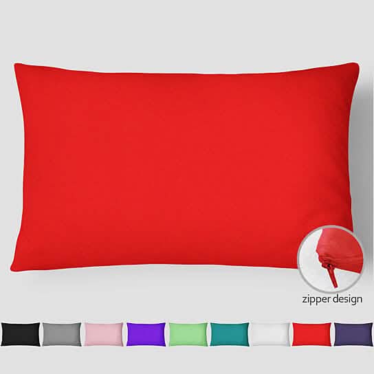 2-Pack: Breathable Lightweight Microfiber Standard Pillow Covers