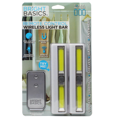 2-Pack: Bright Basics Ultra Bright Wireless Light Bars