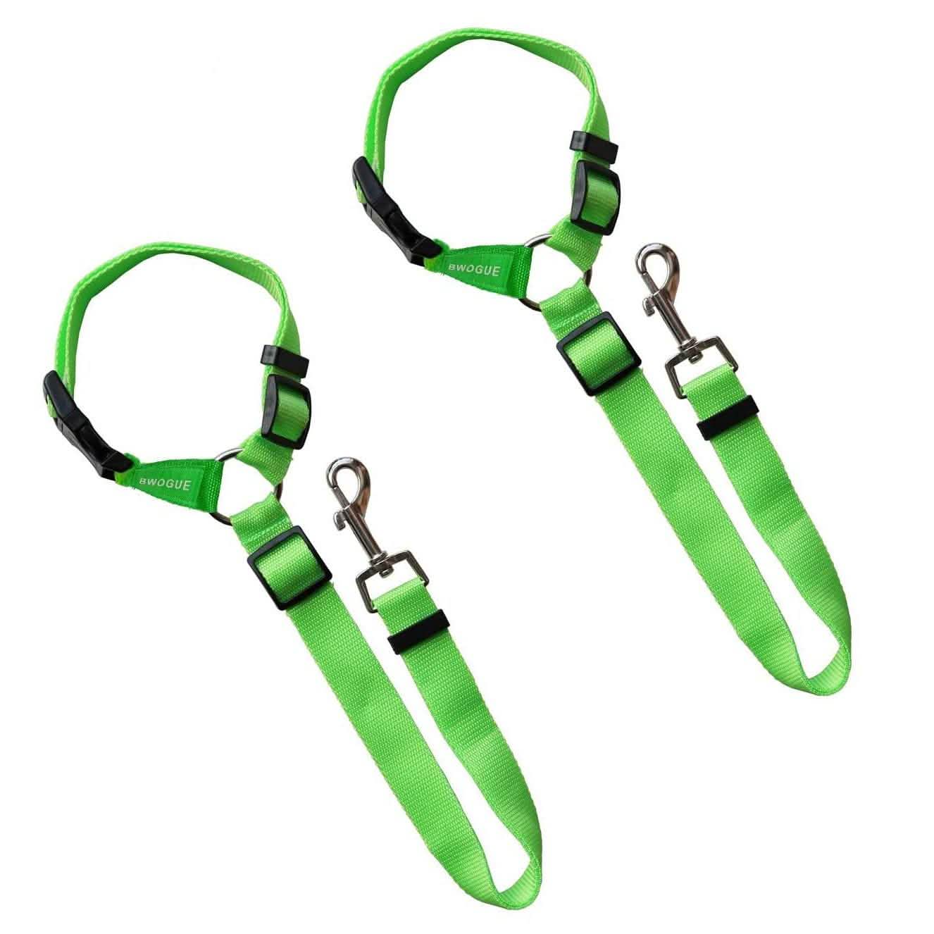 2-Pack: Bwogue Dog and Cat Safety Seat Belt