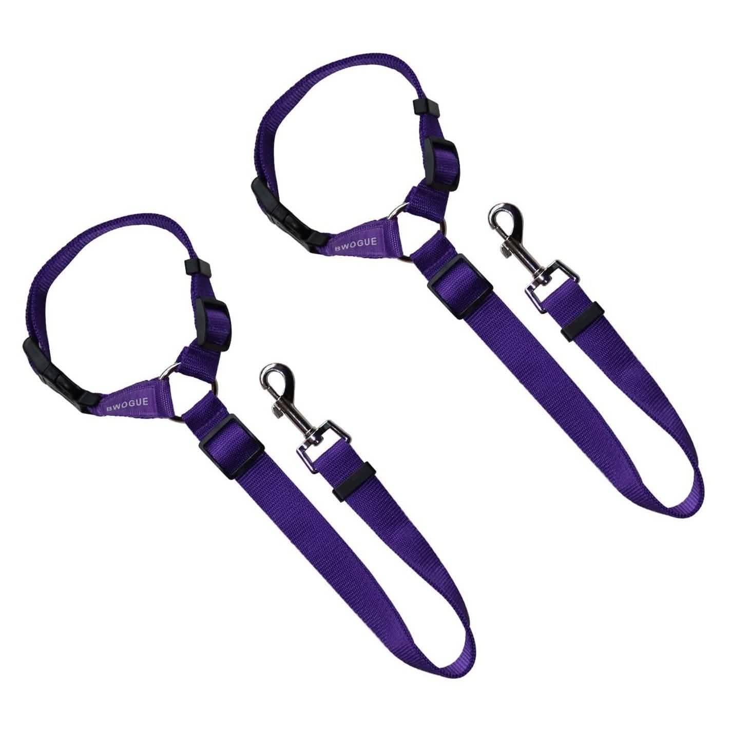 2-Pack: Bwogue Dog and Cat Safety Seat Belt