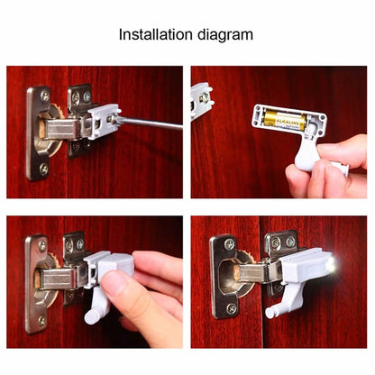 2-Pack: Cabinet Hinge Light Induction