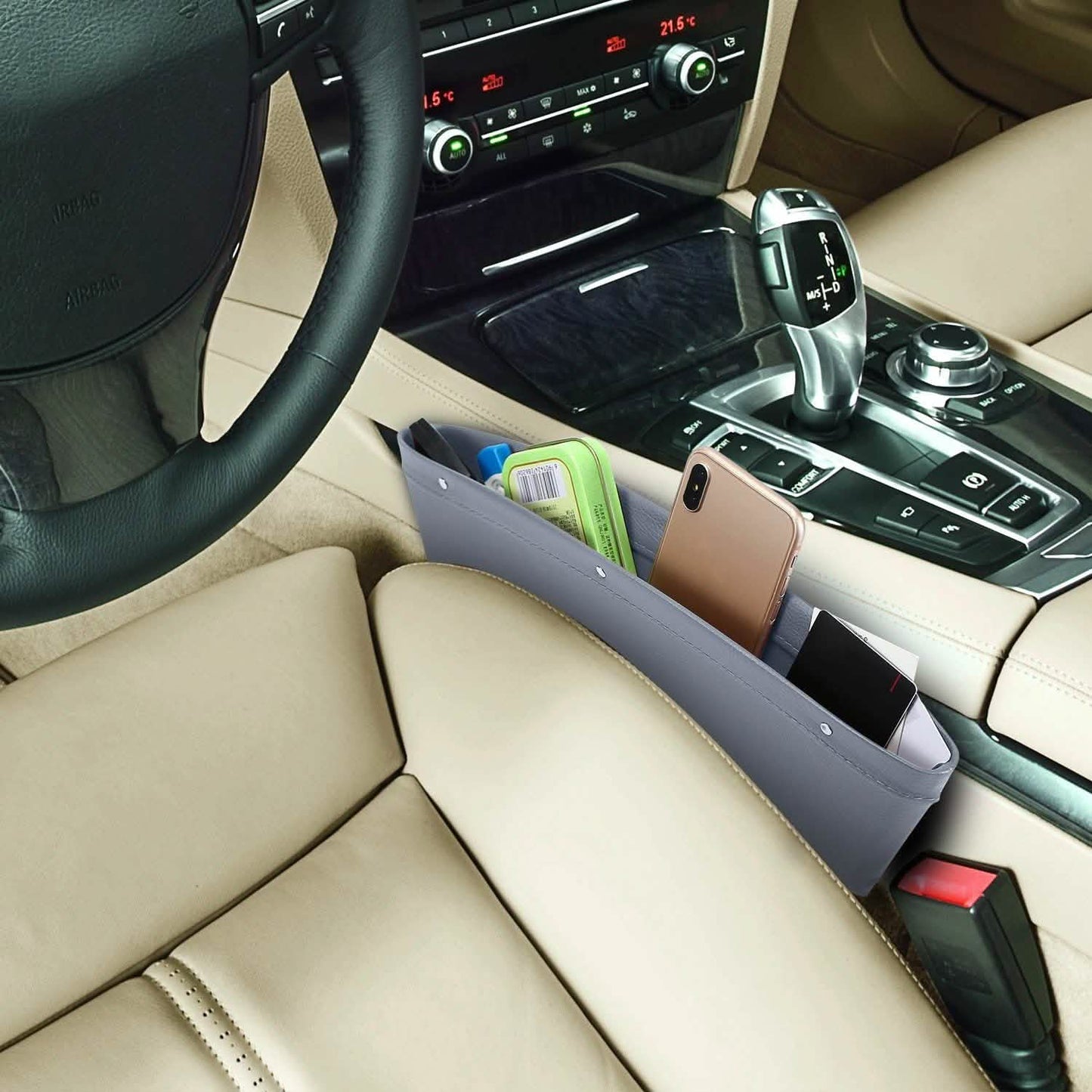 2-Pack: Car Seat Gap Pocket