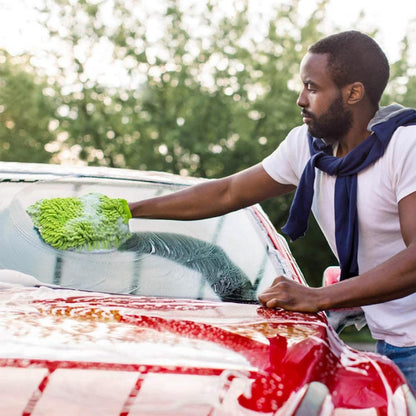 2-Pack: Car Wash Mitt Car Washing Gloves