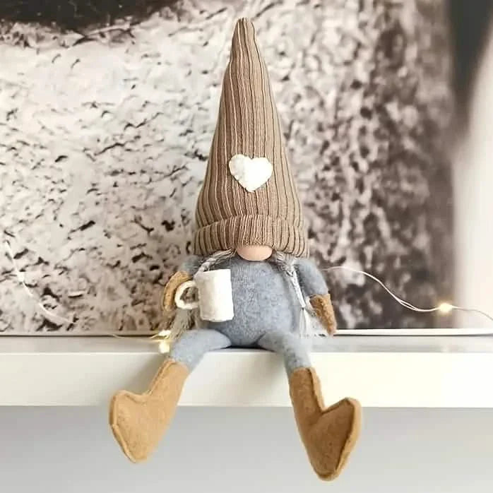 2-Pack: Coffee Gnome Plush Doll
