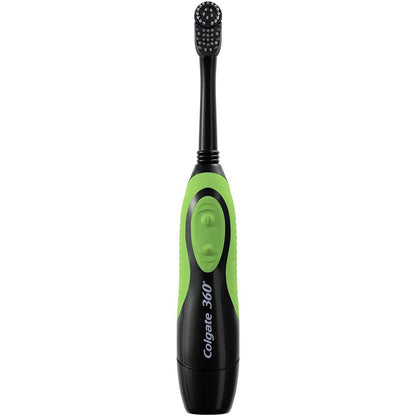 2-Pack: Colgate 360 Battery Powered Charcoal Toothbrush