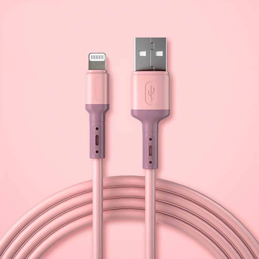 2-Pack: Colorful Charging Cables - Lightning or USB-C