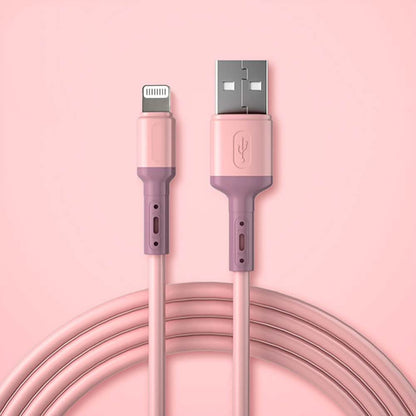2-Pack: Colorful Charging Cables - Lightning or USB-C