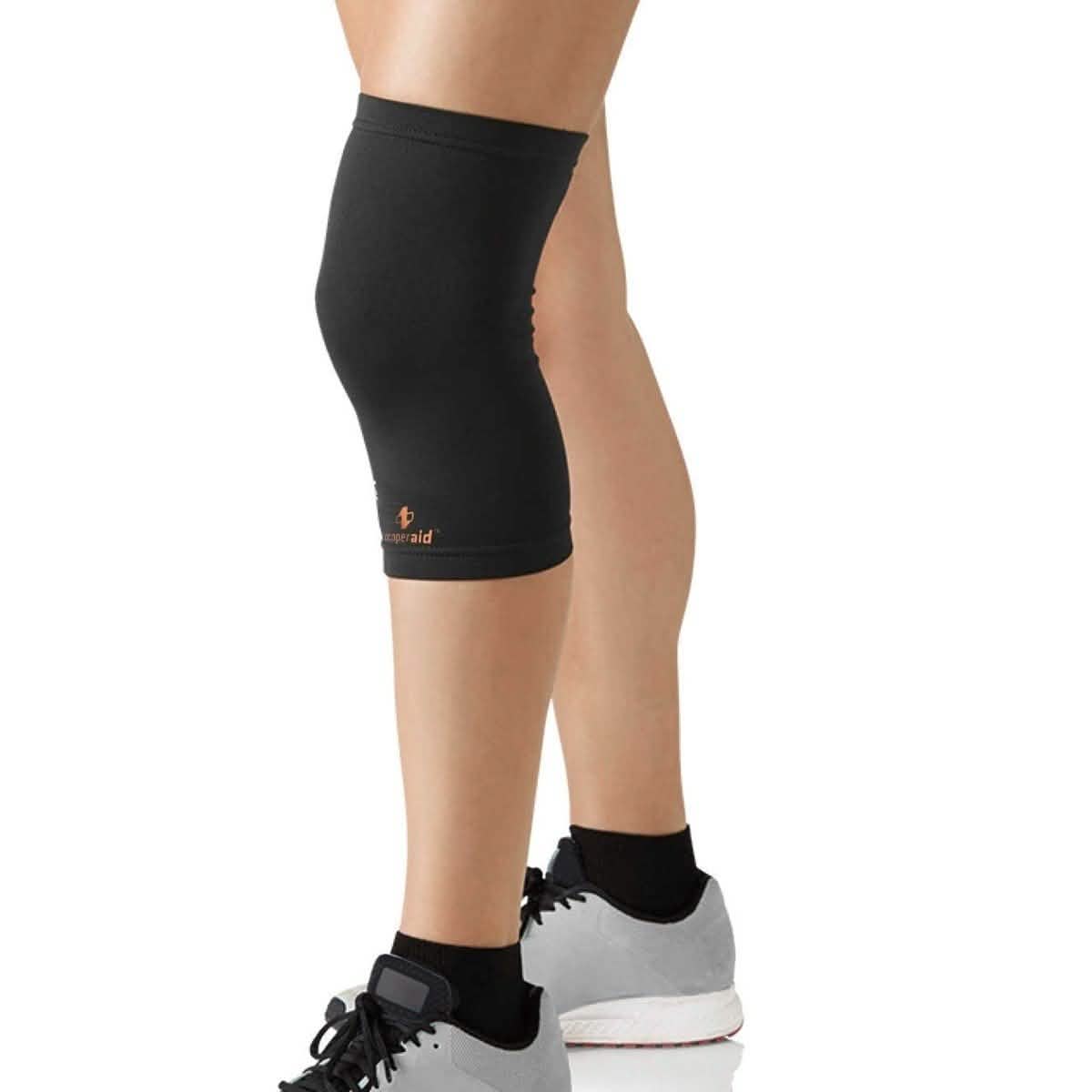2-Pack: Copper Compression Recovery Knee Sleeve - Medium