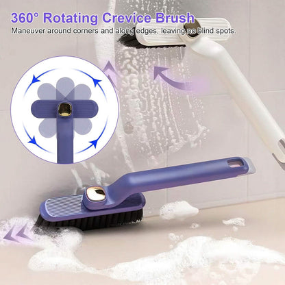 2-Pack: Crevice Cleaning Brush Stiff Bristle Brush Gap Cleaner