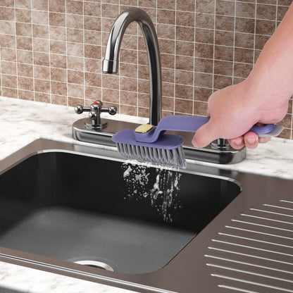 2-Pack: Crevice Cleaning Brush Stiff Bristle Brush Gap Cleaner