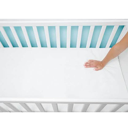 2-Pack: Deluxe Vinyl Zippered Crib Mattress Cover