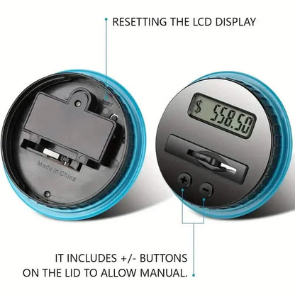 Digital Counting Money Jar