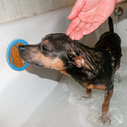 2-Pack: Dog Lick Pad Pet Shower Grooming Slow Feeder Distraction Mat