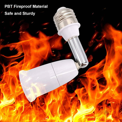 2-Pack: E26/E27 Lamp Holder Extender