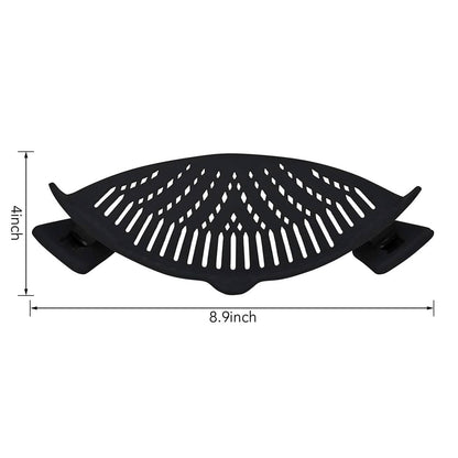 2-Pack: Easy Snap On Heat Resistance Silicone Kitchen Strainer