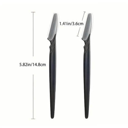 2-Pack: Eyebrow Razor Shaper Shaving Grooming Kit