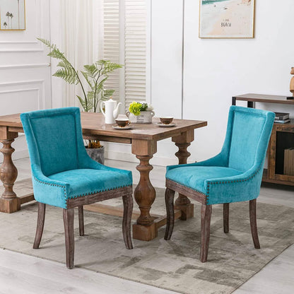 2-Pack: Fabric Upholstered Side Chairs Set