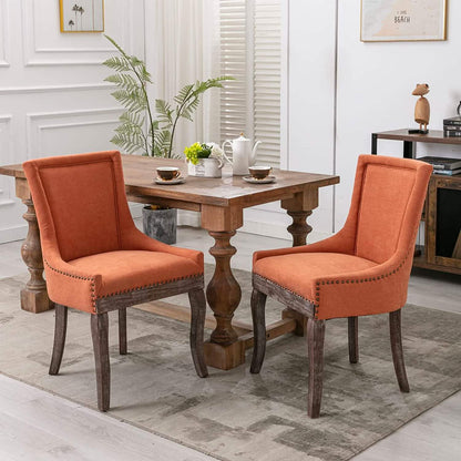 2-Pack: Fabric Upholstered Side Chairs Set