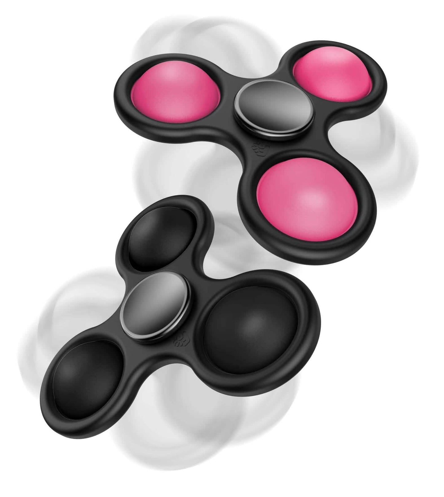 2-Pack: Fidget Spinner Pop It Toy