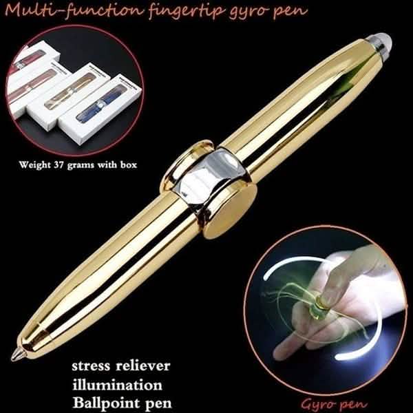 2-Pack: Finger Gyro Spinner Pen