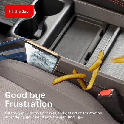 2-Pack: Gap Filler Car Seat Organizer