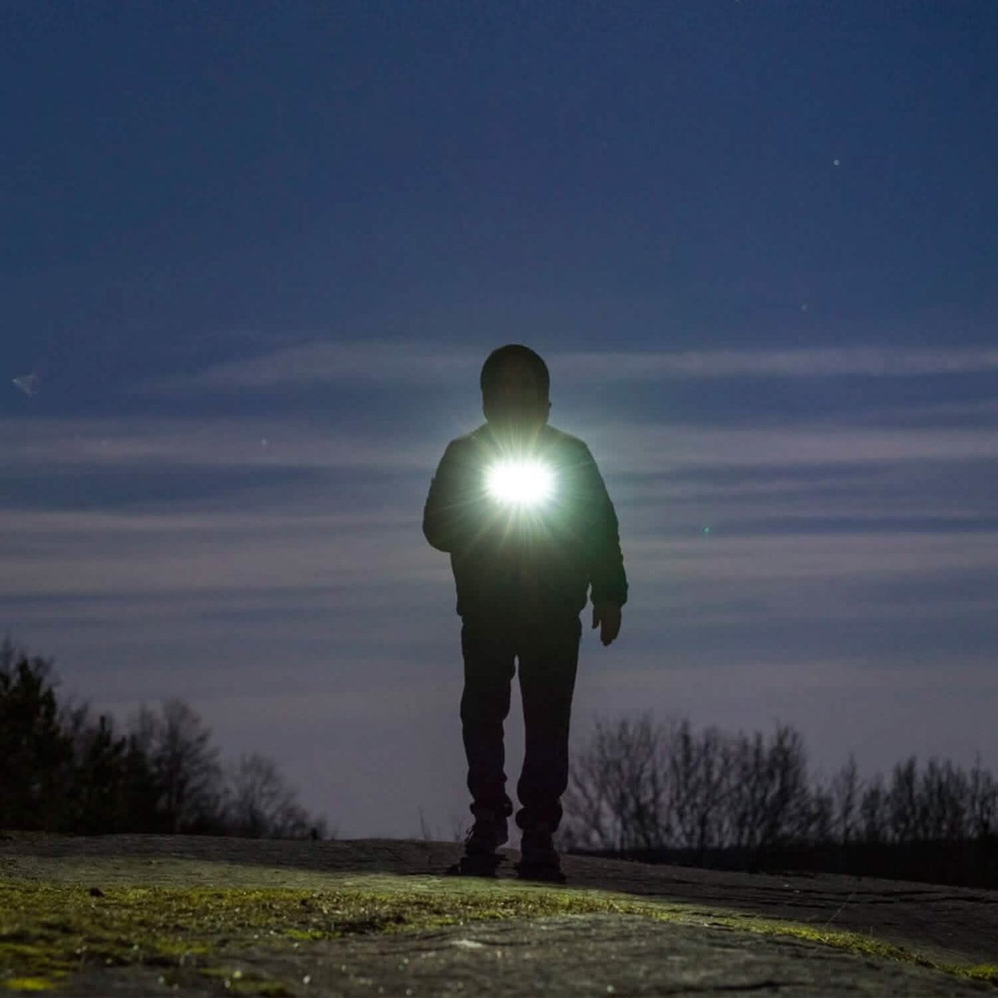 2-Pack: Hand Crank Solar Powered Flashlight