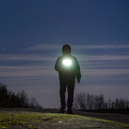 2-Pack: Hand Crank Solar Powered Flashlight