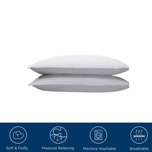 2-Pack: Hilton Hotel & Resort Collection Down-Alternative Pillow