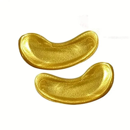 2-Pack: Hydrating Eye Care Under Eye Crystal Mask Golden Under Eye Patches For Women and Men