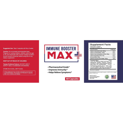 2-Pack: Immune Booster Max+ Supplement