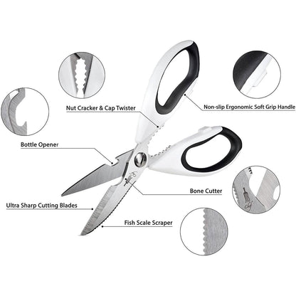 2-Pack: JB Chef Kitchen Scissor