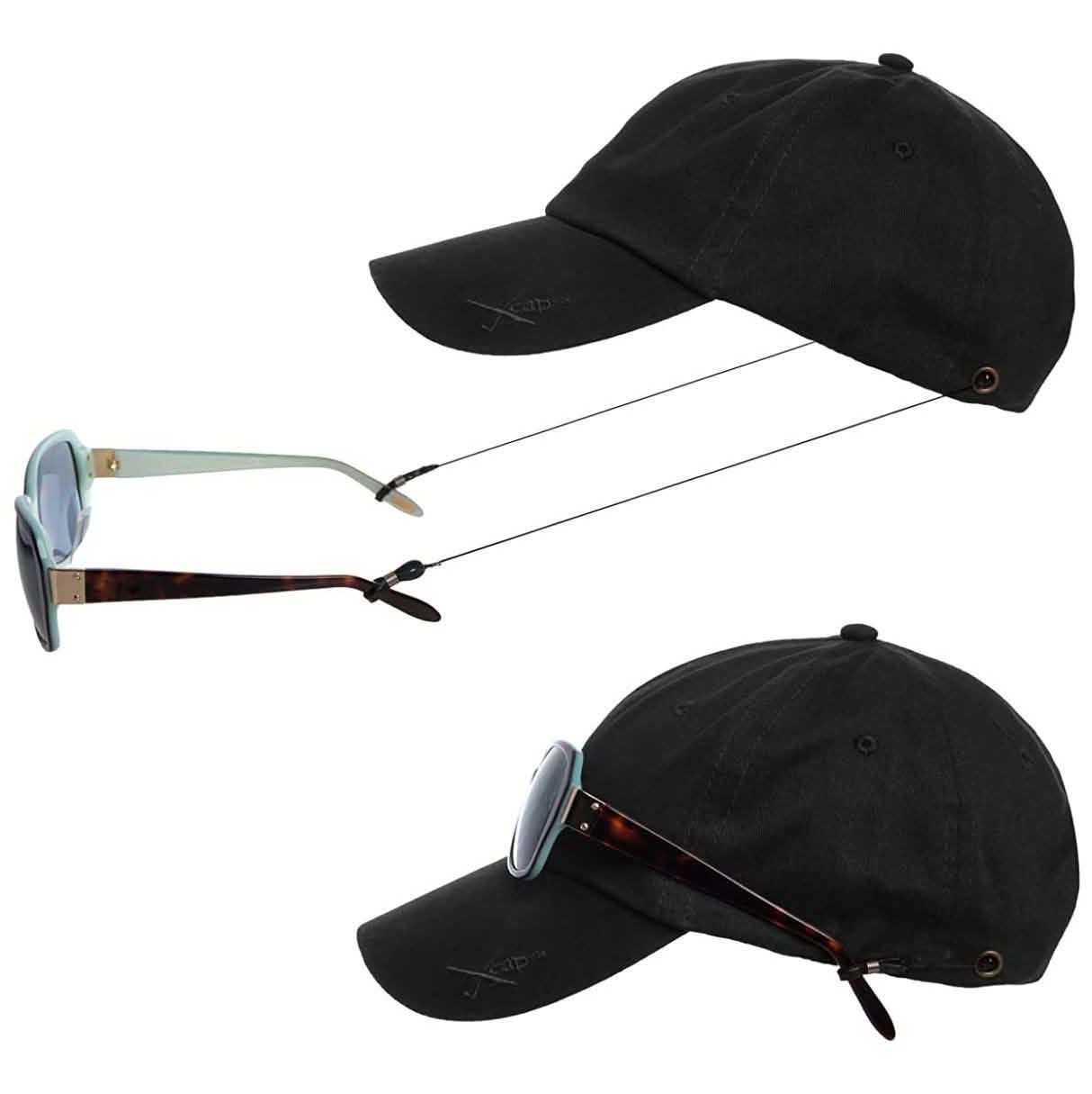 2-Pack: Kombi Xcap Hats with Retractable Sunglass Holder