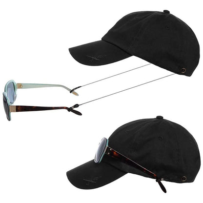 2-Pack: Kombi Xcap Hats with Retractable Sunglass Holder