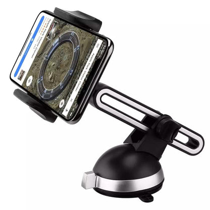 2-Pack: LAX Extendable Car Mount Holder for Cellphone with Adjustable Clamp