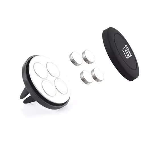 2-Pack: LAX Universal Magnetic Air Vent Mount for Smartphones and GPS Devices