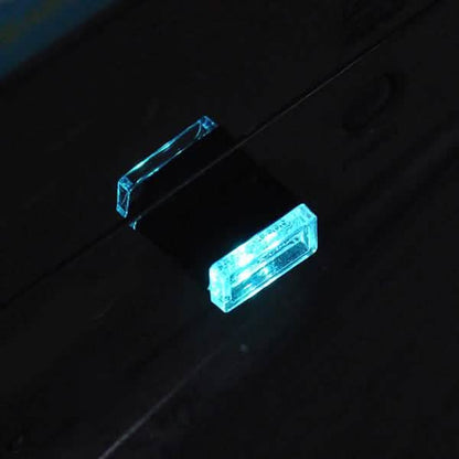 2-Pack: LED Mini Light Car Interior Wireless Atmosphere Light