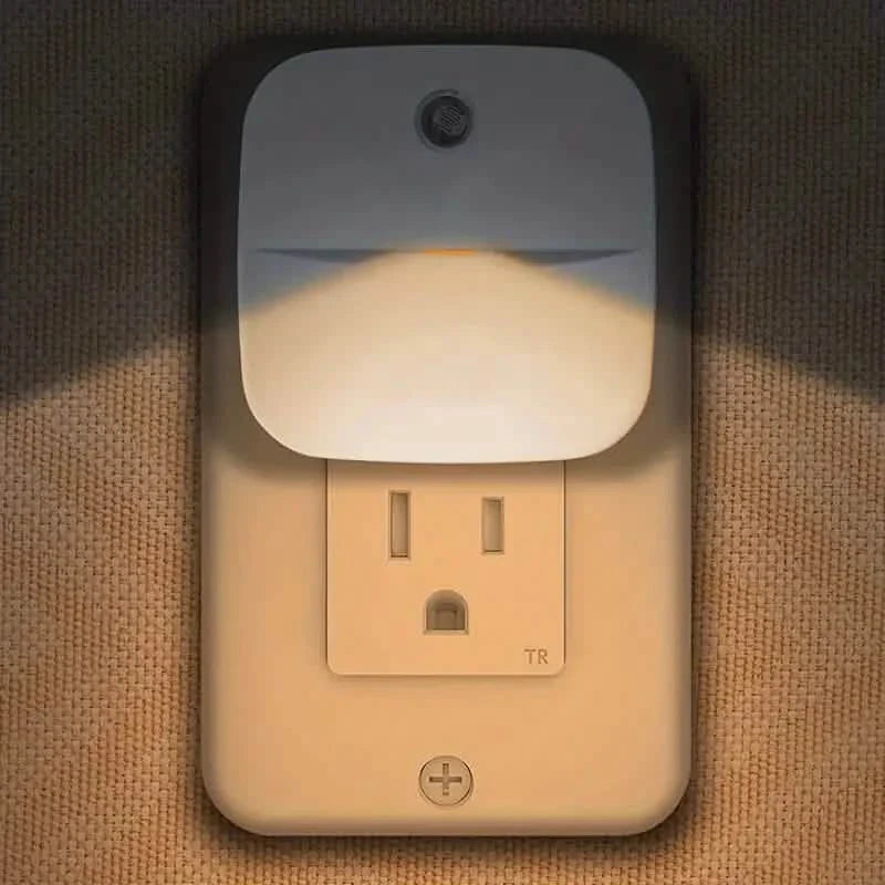 2-Pack: LED Night Light, Night Lights Plug Into Wall With Dusk-to-Dawn Sensors