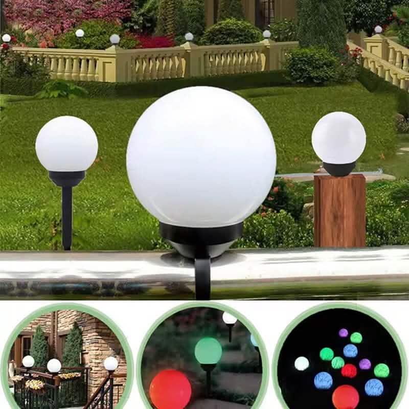 2-Pack: LED Solar Garden Outdoor Lights