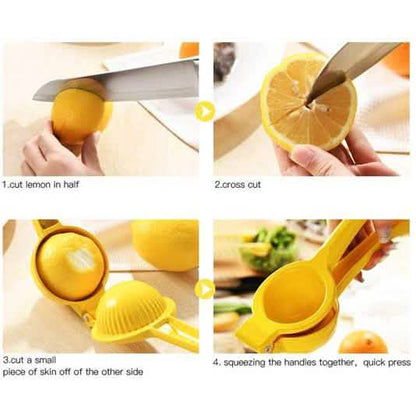 2-Pack: Lemon & Lime Citrus Juicer Squeezer