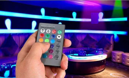 2-Pack: Magic Light Color-Changing LED Light Bulbs with Remote Control