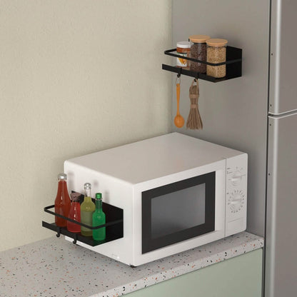 2-Pack: Magnetic Spice Holder Rack Organizer
