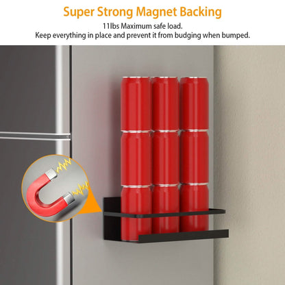 2-Pack: Magnetic Spice Holder Rack Organizer