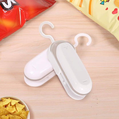 2-Pack: Mempedont Mini Bag Sealer - Heat Sealer for Plastic Bags