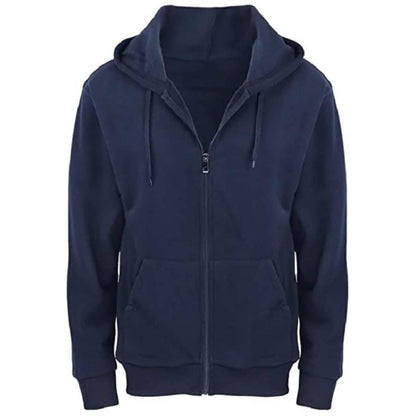 2-Pack: Men's Fleece Cotton Blend Full-Zip Hoodie