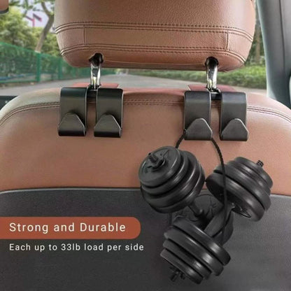 2 Pack: Multi-functional Vehicle Back Seat Hook