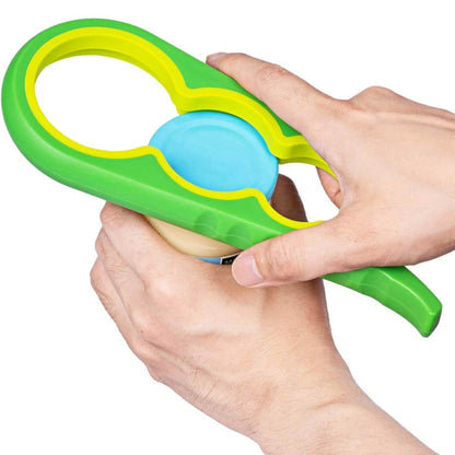 2-Pack: Multifunctional 4-in-1 Jar Opener for Arthritic Hands and Seniors